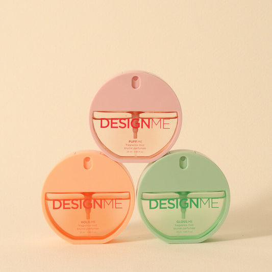DESIGN-ME Coffret trio de brumes parfumées corps et cheveux