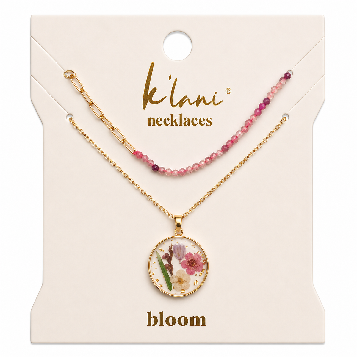 Collier K’lani “BLOOM”