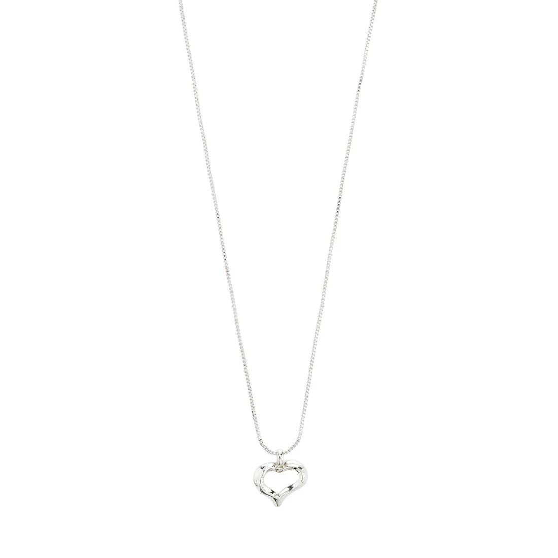 IRIS COLLIER PENDENTIF COEUR RECYCLÉ