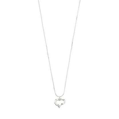 IRIS COLLIER PENDENTIF COEUR RECYCLÉ