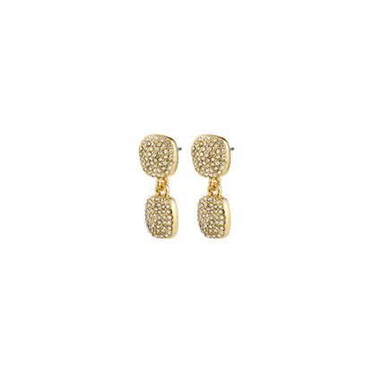 EMBER BOUCLES D'OREILLES PENDENTIFS CRISTAUX RECYCLÉES