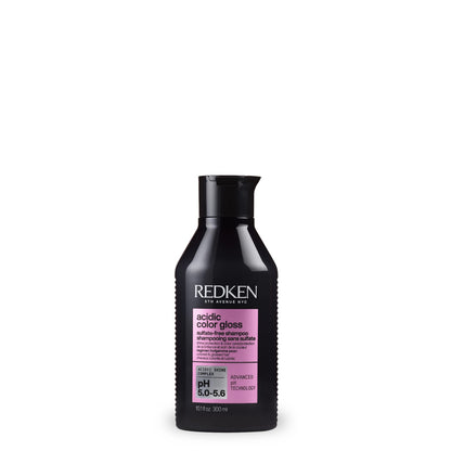 Shampoing acidic color gloss