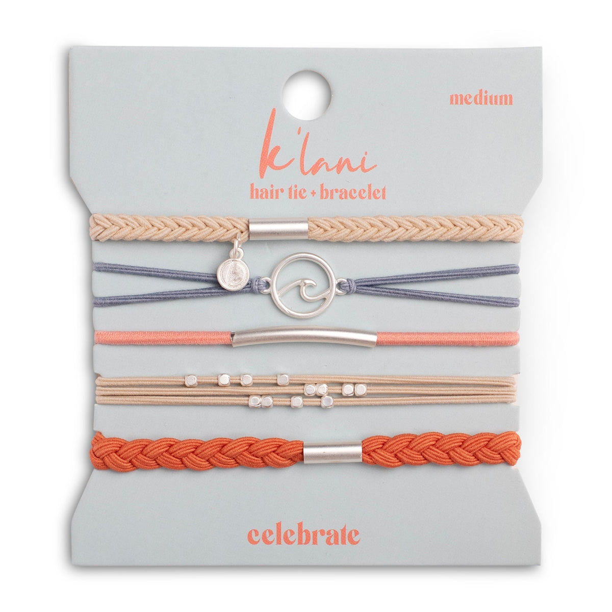 Bracelet élastique K’lani “CELEBRATE”