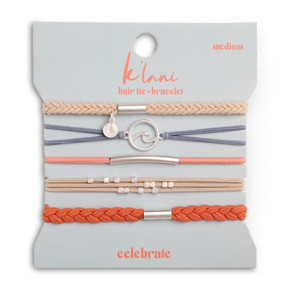 Bracelet élastique K’lani “CELEBRATE”